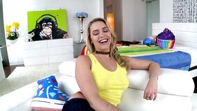 Big butt of beautiful actress makes director very excited